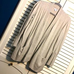 Sonoma Long open front Cardigan with pockets